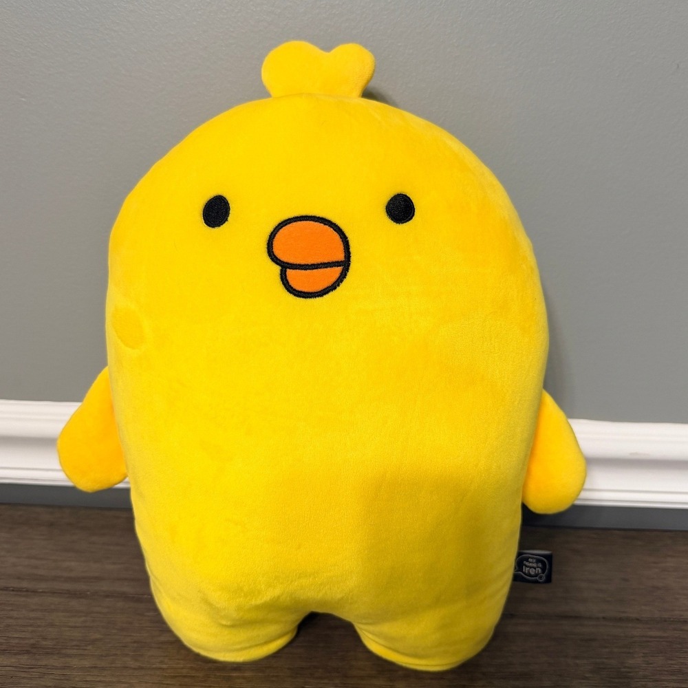 ARTBOX My Name‎ is Iren the Chick Plush Yellow Kawaii Stuffed Animal Toy 12 Inch